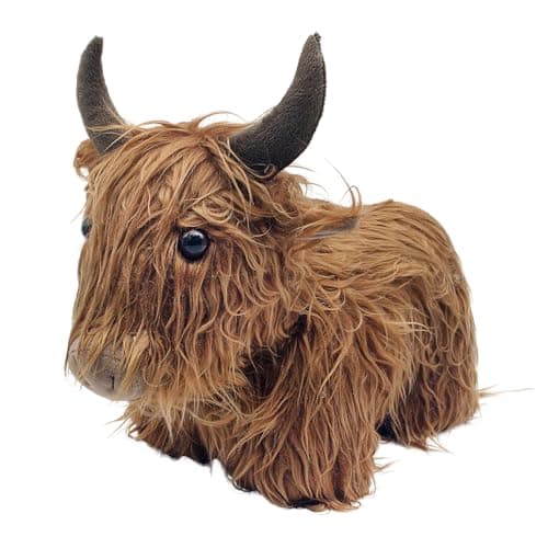 Image of Lesser & Pavey Highland Cow Doorstop for Home & Office | Decorative Door Stopper for All Rooms | Lovely Door Stop for Everyday Use | Ideal Door Wedges Indoors for Floor