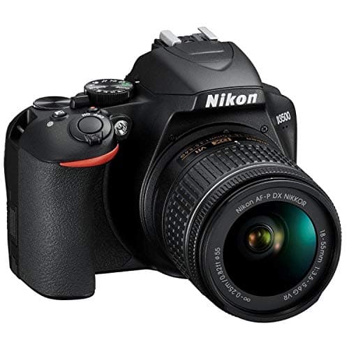 Image of Nikon D3500 + AF-P DX 18–55 VR Kit - Black (Renewed)
