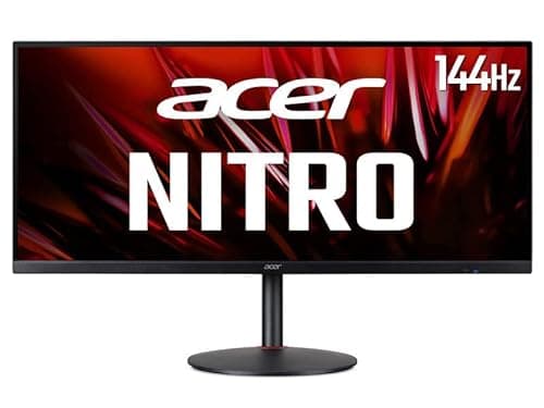 Image of Acer XV342CKP 34" Quad HD 144Hz FreeSync Premium HDR IPS UltraWide Gaming Monitor