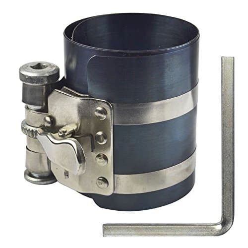 Image of AB Tools 75mm / 3" Engine Piston Ring Compressor Ratchet Type Clamp 53mm - 125mm