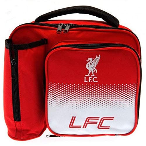 Image of Liverpool Football Club Official Fade School Lunch Bag Box With Bottle Holder
