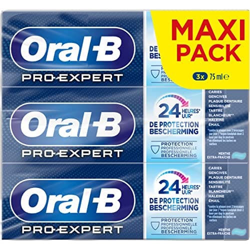 Image of Oral-B - Pro-Expert 24h Toothpaste Extra Fresh Mint - 3x75ml