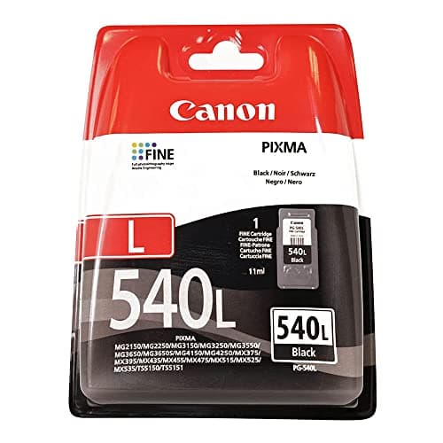 Image of Canon PG-540L Black Printer Ink Cartridge