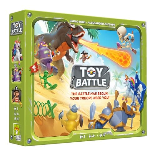 Image of Repos Production | Toy Battle | Board Game | Ages 8+ | 2 Players | 30+ Minutes Playing Time