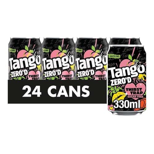 Image of Tango Zero’d Thirst Trap Wholesale Sugar Free - Peach, Pineapple & Orange 330ml (Pack of 24)