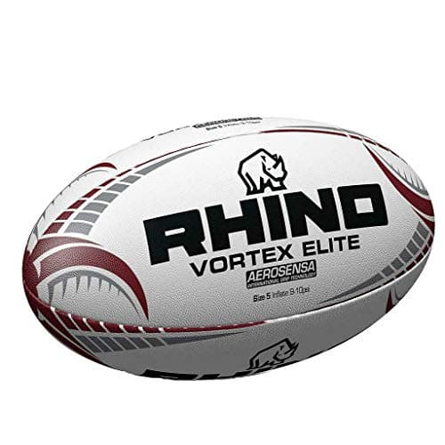 Image of Rhino Rugby Ball Vortex Elite White 55