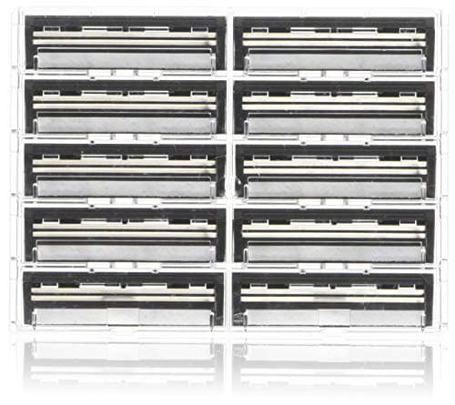 Image of 100 Personna Twin 2 (TWIN II) Razor blades - Compatible with GIllette's Trac 2 Razor system