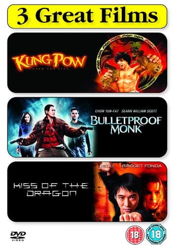 Image of Kung Pow - Enter The Fist/Bulletproof Monk/Kiss Of The Dragon [DVD]