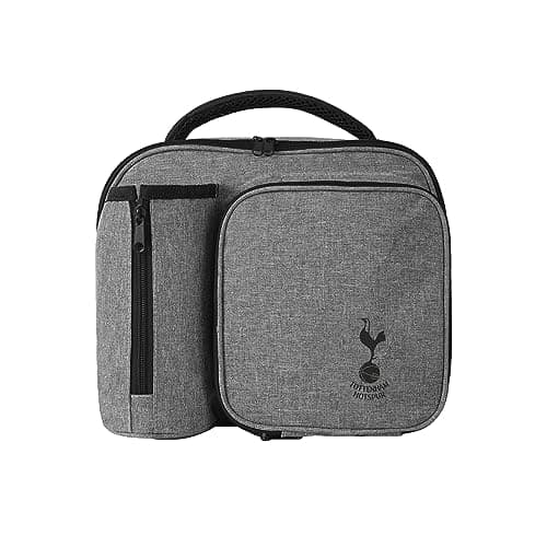 Image of FOCO Officially Licensed Tottenham Spurs Grey Lunch Bag with Bottle Holder