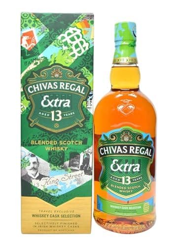 Image of Chivas Regal Extra 13 Year Old Blended Scotch Whisky – Irish Whiskey Cask Finish | 1 Litre | 40% ABV