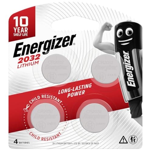 Image of Energizer 2032 Coin Battery, Pack of 4