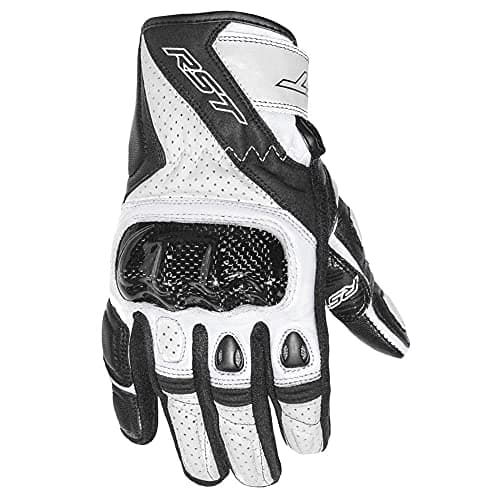 Image of RST Stunt III 121230507VAR Motorcycle Gloves CE Colour White Size S/8