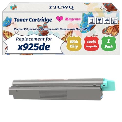 Image of Compatible for Lexmark x925de Toner Cartridge Work for Lexmark C925de C925dte X925de Printers, with Chip, High Yield 8500 Pages, High-Definition Printing (1 Pack Magenta)