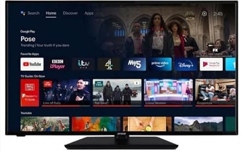 Image of Linsar 55-Inch 4K Ultra HD HDR Smart LED TV, Freeview Play