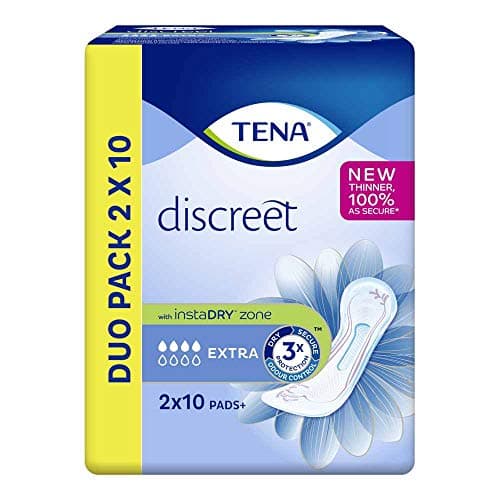 Image of TENA Discreet Normal Towels 20 Duo Pack - (20 Towels)