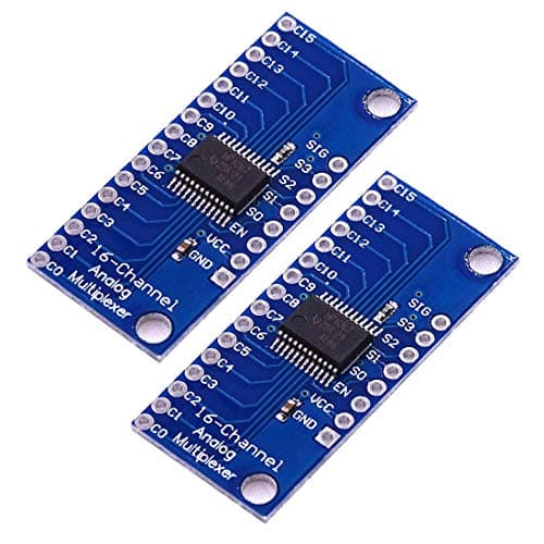Image of Hailege 2pcs CD74HC4067 CMOS 16 Channel Digital Analog Multiplexer Breakout Module for