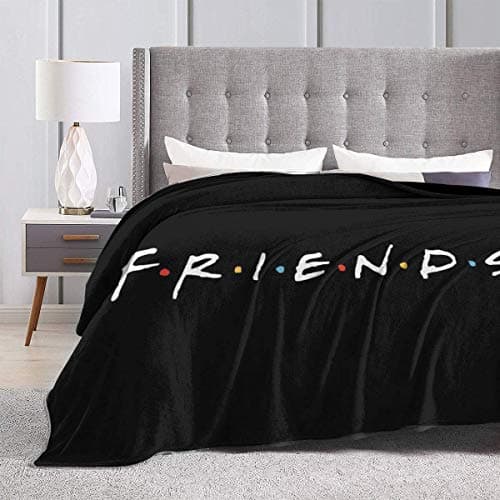 Image of ASKSWF Friends TV Show Throw Flannel Fleece Blanket Lightweight Super Soft Cozy Luxury Bed Blanket Microfiber 50"x40"