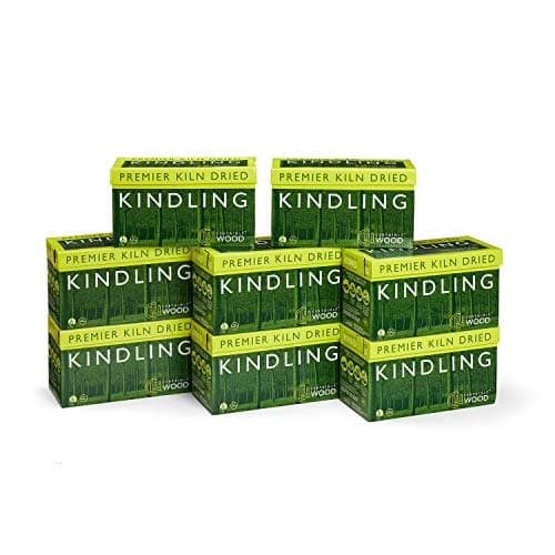 Image of Certainly Wood Kindling - Kiln Dried Natural Firelighters for Woodburning Stove Open Fire Bbq Pizza Oven Fireplace Chimenea Barbecue Firepit - 2.5kg Firewood Sticks for Lighting Hard Log Charcoal Coal