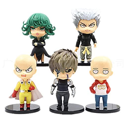 Image of One Punch Man PVC Action Figure Set - Saitama, Genos Statues Collectibles Decorations & Gifts: 9.5-11cm