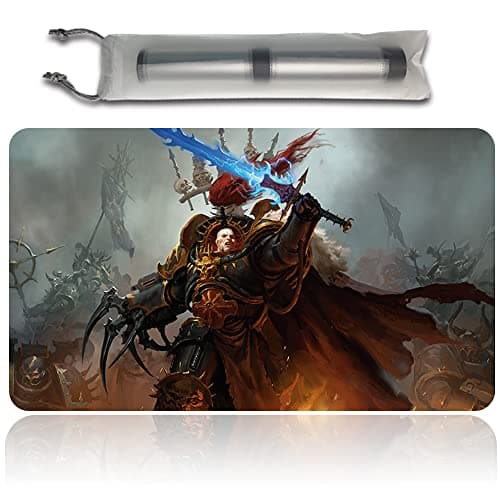 Image of Four leaves ABADDON, THE DESPOILER - MTG Playmat + Free Bag Trading Card Game Playmat Table Games Mat MTG Mouse pad Size 60 X 35 cm Compatible for MTG TCG CCG
