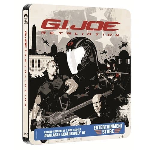Image of G.I Joe: Retaliation (Exclusive 2D & 3D Blu-Ray UK Steelbook) - All Action Explosive Edition (Blu-ray)