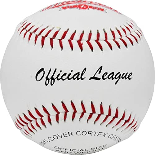 Image of Midwest Official League Baseball Ball, white, one size