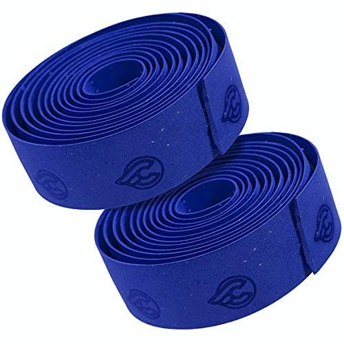 Image of Cinelli Cork Bar Tape & Plugs - Blue