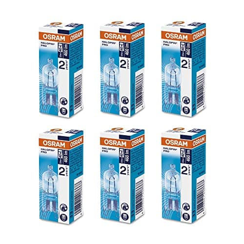 Image of Lampwise Halogen Halopin Light Bulb Dimmable Clear G9 230V 33 Watt = 40 Watt 2 Pin Base Replacement Capsule Bulbs 2700K Warmwhite