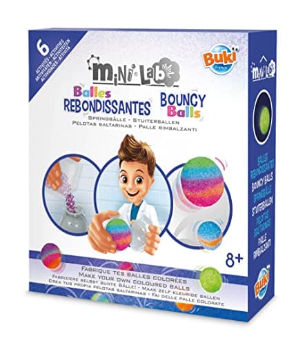 Image of Buki France Mini Lab. Kids Chemistry Set. Childrens Science Experiments. STEM Toy. Suitable for Boys & Girls 8+ (Bouncy Balls)