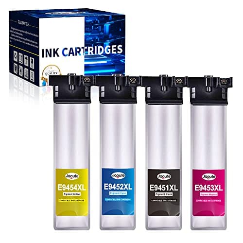 Image of T9451 T9452 T9453 T9454 Ink Cartridges Compatible with Epson T9451-T9454 for Epson WorkForce Pro WF-C5210 WF-C5210DW WF-C5290 WF-C5290DW WF-C5710 WF-C5710DWF WF-C5790 WF-C5790DWF Printers (4 Pack)