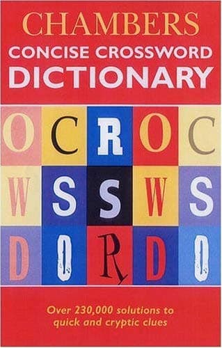 Image of Chambers Concise Crossword Dictionary