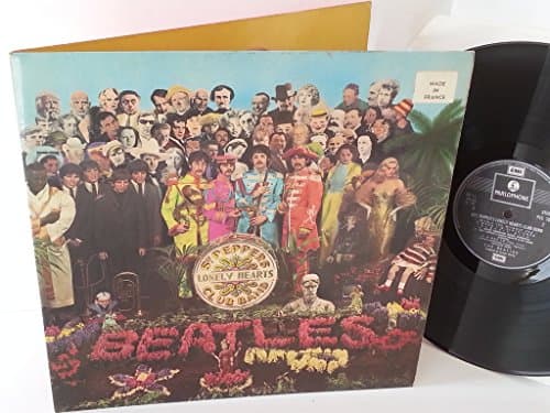 Image of THE BEATLES sgt peppers lonely hearts club band, MADE IN FRANCE, PCS 7027