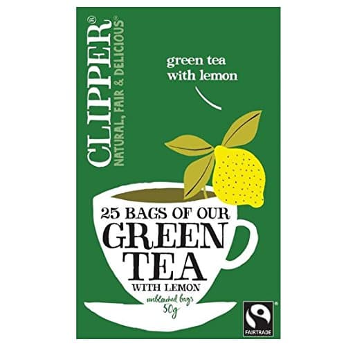 Image of Clipper Organic Green Tea with Lemon - 3 x 20 bags