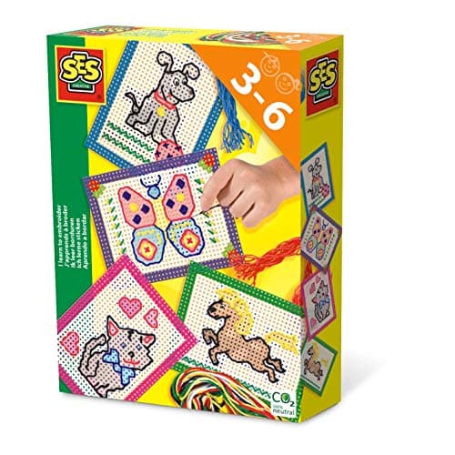 Image of SES Creative 14838 I Learn to Embroider, Multicoloured