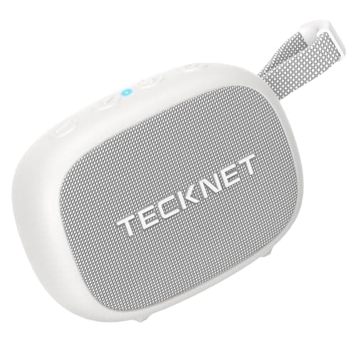 Image of TECKNET Portable Bluetooth Speaker, TWS Surround Sound & Powerful Bass, IP67 Waterproof Dustproof Wireless Speaker, 30H Playtime, Bluetooth 5.4, Mini Travel Speaker for Outdoor, Party
