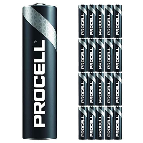 Image of 20 Pack - Duracell Procell AAA Batteries | 1.5V Industrial Power Alkaline Battery | Home or Office Use | Car Air Freshener Promo Pack | Reliable Long Lasting Power