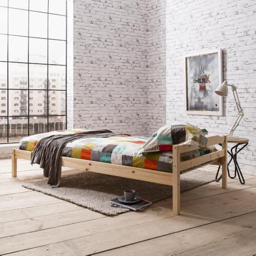 Image of Noa and Nani Single Bed Pine 3ft Single Bed Sussex Wooden Frame Sussex