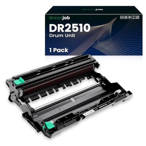 Image of Greenjob DR2510 DR-2510 Drum Unit Compatible with Brother DCP-L2620DW DCP-L2627DW DCP-L2660DW DCP-L2665DW HL-L2400DW HL-L2445DW HL-L2447DW MFC-L2800DW MFC-L2827DW MFC-L2827DWXL (NOT Included Toner)