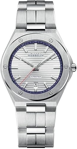 Image of Michel Herbelin Cap Camarat | Automatic | Silver Dial | Stainless Steel Bracelet 1645/B42