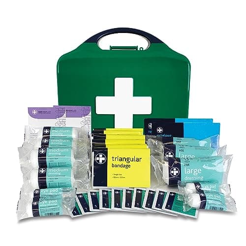 Image of Reliance Medical HSE 20 Person Workplace First Aid Kit in Green Integral Aura Box