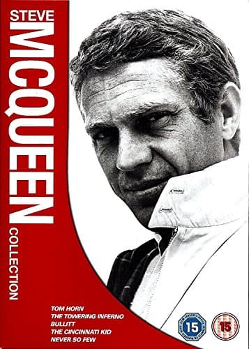 Image of Steve McQueen Collection [Tom Horn/Towering Inferno/Bullitt/The Cincinatti/Never So Few] [DVD]