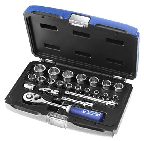 Image of Expert by Facom E031805 Drive Bi-Hex Sockets and Accessories Setof 22 6-24mm