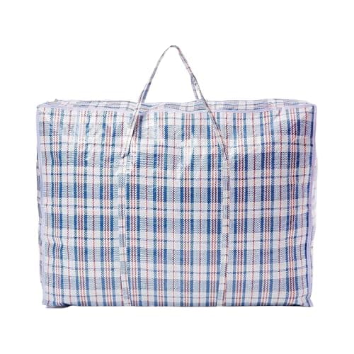 Image of Laundry Bag LARGE Strong Storage Shopping Laundry zipped bag Reusable 60 x 60 x 18cm