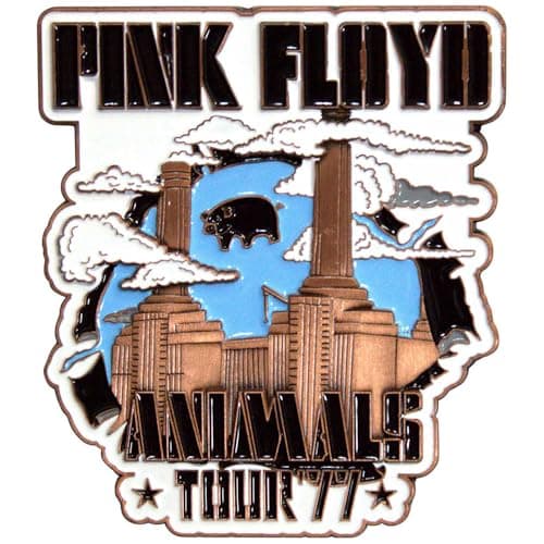 Image of Pink Floyd Animals Tour 77 Fridge Magnet One Size
