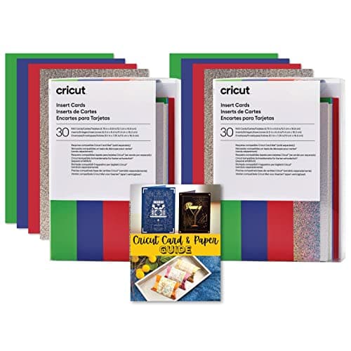 Image of Cricut Insert Cards Double R40 Rainbow Scales Sampler Bundle
