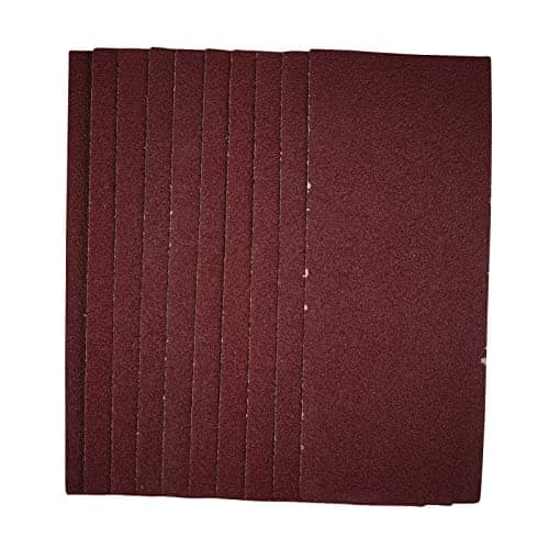 Image of Draper 55737 1/3 Sanding Sheets, 93 x 230mm, 40 Grit (Pack of 10)