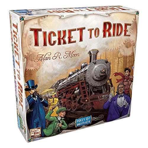 Image of Days of Wonder | Ticket to Ride Board Game | Ages 8+ | For 2 to 5 Players | Average Playtime 30-60 Minutes