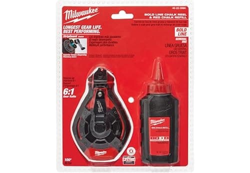 Image of Milwaukee 48-22-3986 100 ft. Bold Line Kit with Red Chalk