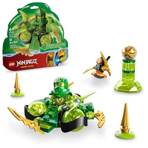 Image of LEGO Set Ninjago 71779 Spin Spinjitzu Poder de Dragao do Lloyd 56 peças