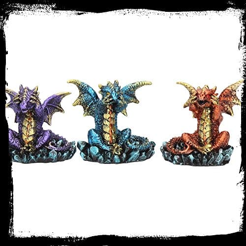 Image of Nemesis Now Three Wise Dragons Figurine 13cm Metallic Multi-coloured